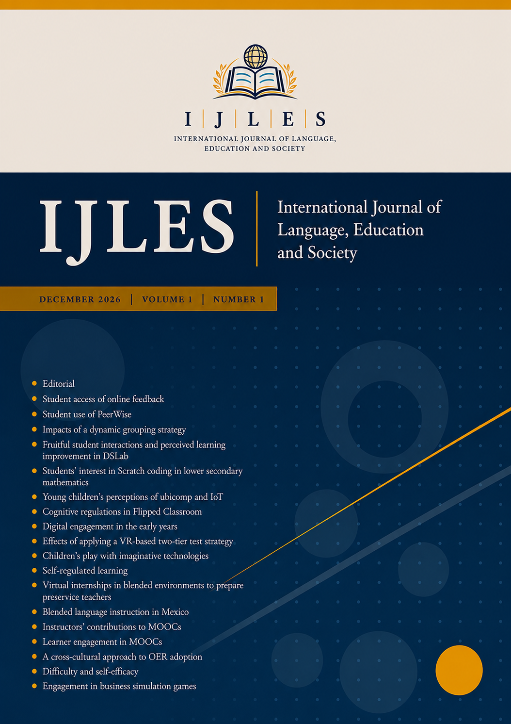 IJLES December 2026 Volume 1 Number 1 journal cover